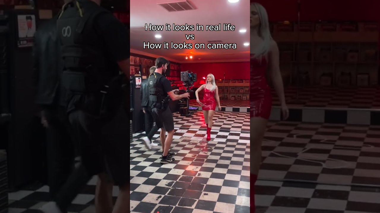 How it Looks in Real Life VS How it Looks on Camera 'True Crime - Madilyn Bailey' #SHORTS
