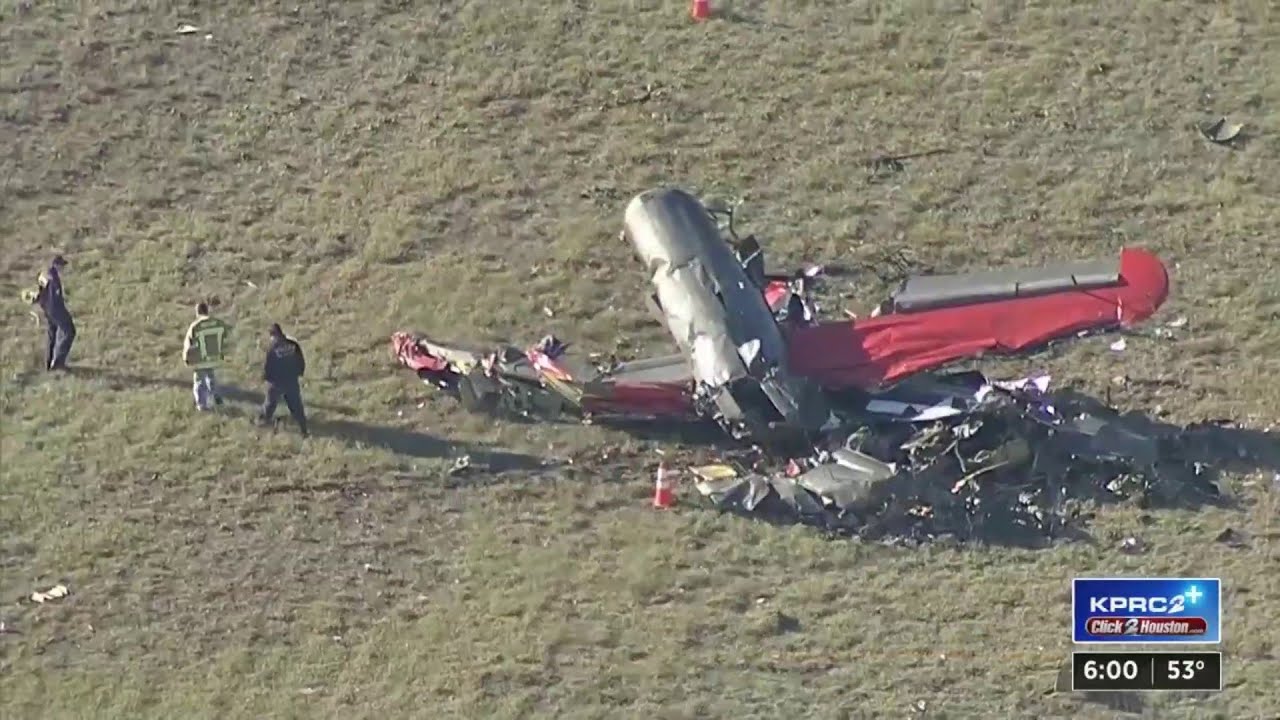 2 aircraft out of Houston collided at air show in Dallas, Federal Aviation Administration says