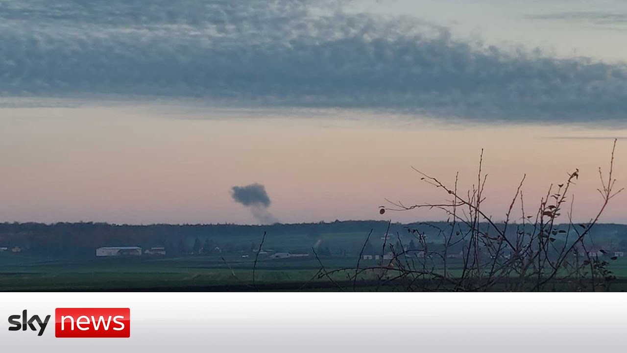 Reports of a Russian missile strike in Poland: What we know so far