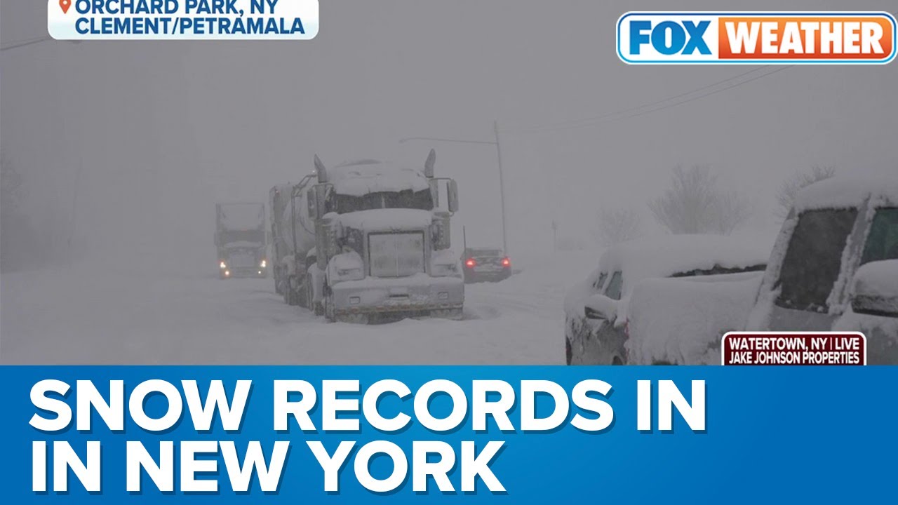 Lake-Effect Snowstorm ‘At The Top’ Of Historical Events: Storm Tracker